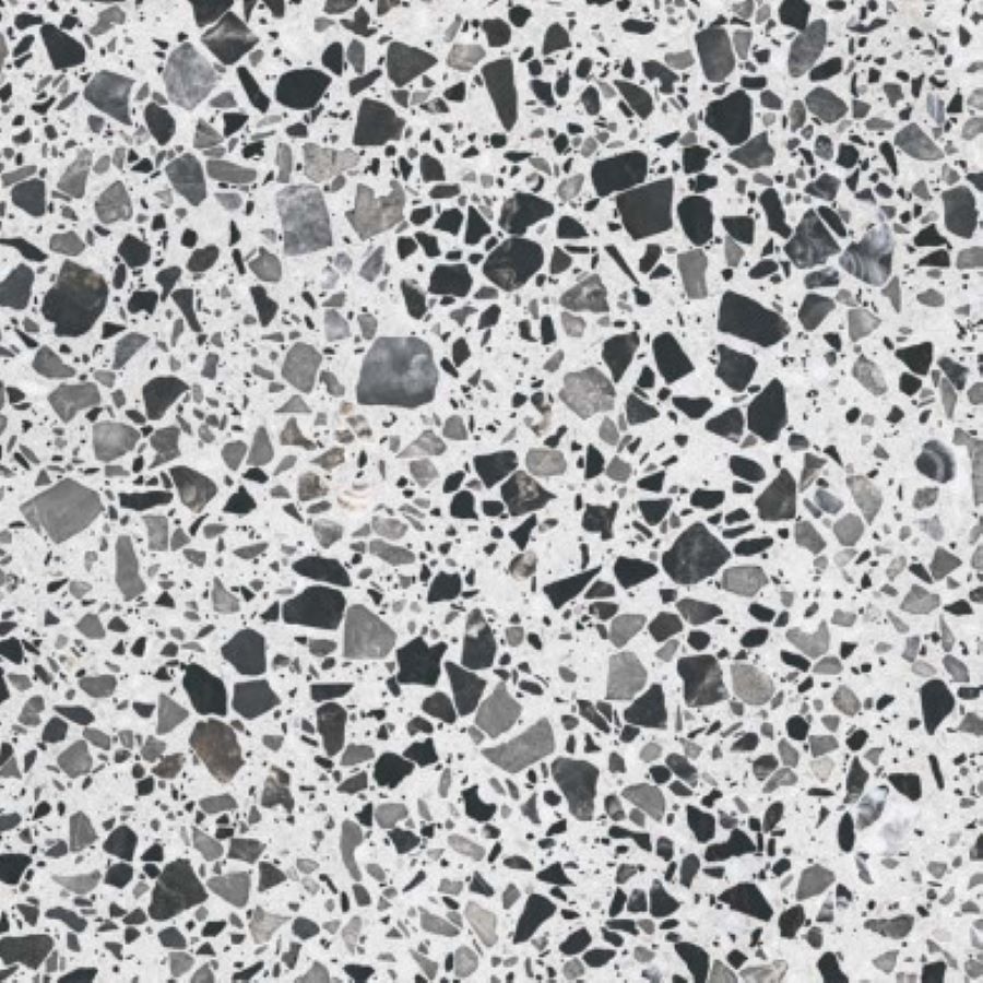 TERRAZZO VENATO WHITE 600 X 600