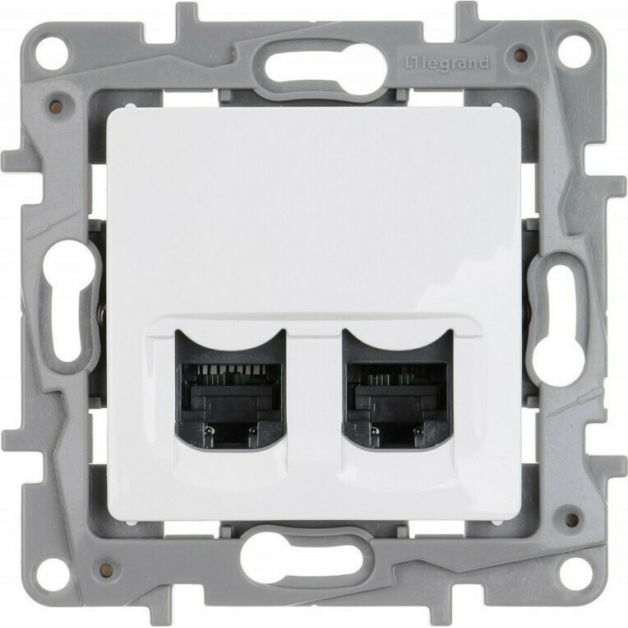 LEGRAND ΠΡΙΖΑ RJ45 CAT6 2 ΕΞΟΔΩΝ
