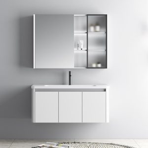 Σετ Έπιπλο Μπάνιου DIONE 100cm PLYWOOD WHITE