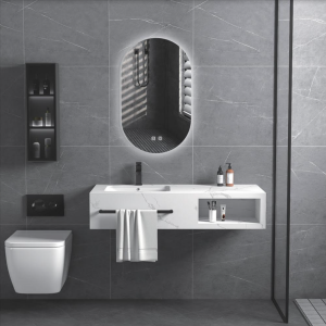 Σετ Έπιπλο Μπάνιου MARLEN  ΛΕΥΚΟ ΜΑΡΜΑΡΟ 