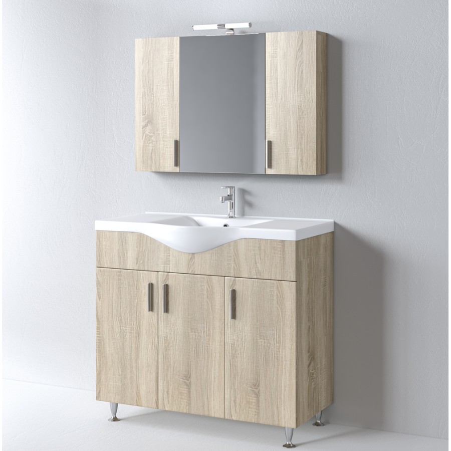 Σετ Επίπλου Mπάνιου SIENA SONOMA 100