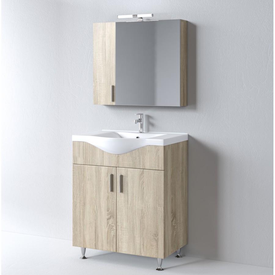 Σετ Έπιπλο Μπάνιου SIENA SONOMA 75