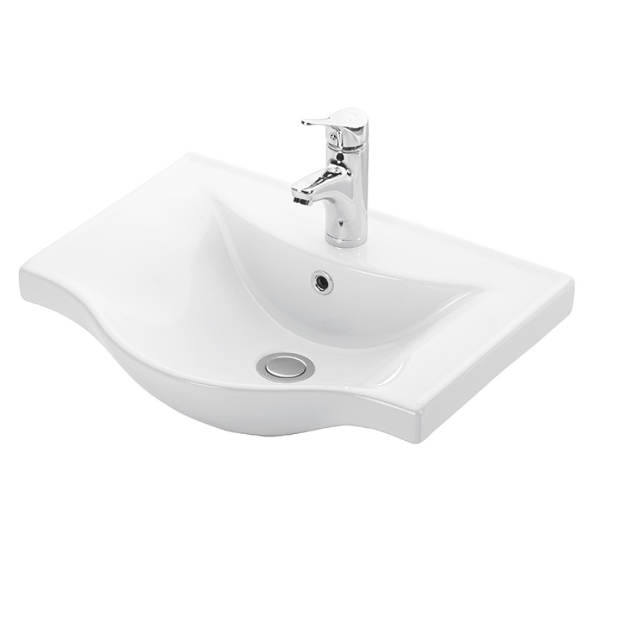 Σετ Έπιπλο Μπάνιου SIENA WHITE 55