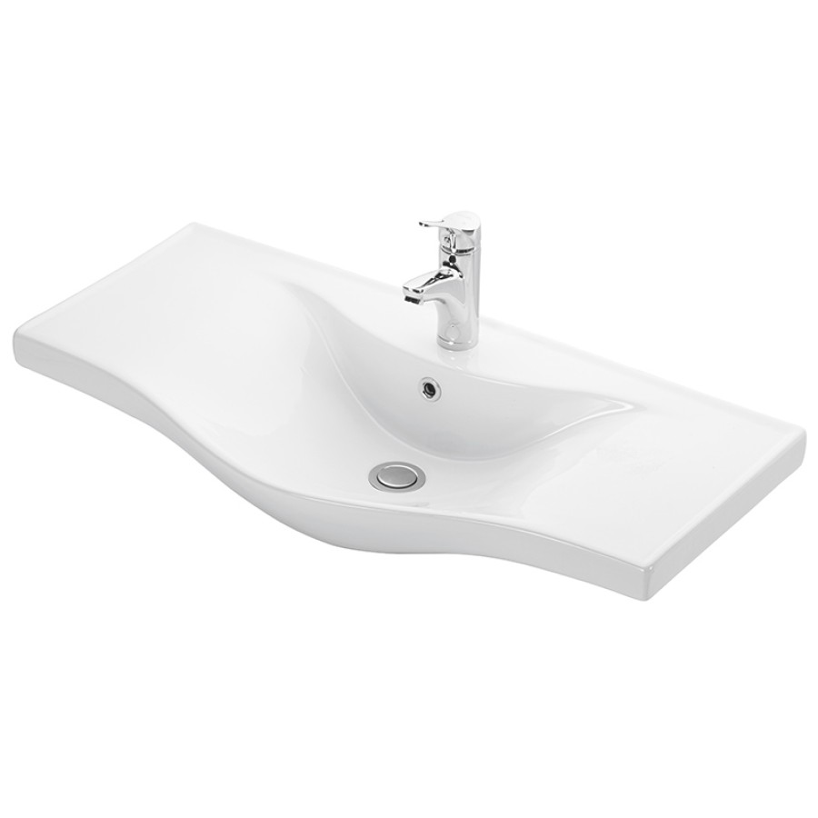 Σετ Έπιπλο Μπάνιου SIENA WHITE 90