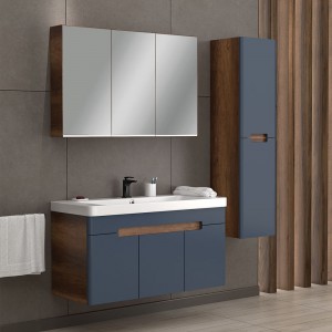 Σετ Έπιπλο Μπάνιο TREND Ανθρακί MDF 18mm Λάκα 105