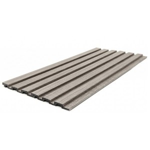 PS PANEL ΜΕ 3D ΠΗΧΑΚΙΑ 02 PIANO (ΜΟΝΟΧΡΩΜΟ ΓΚΡΙ) 12/122/2900mm GREY