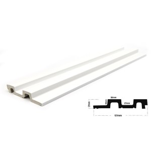 PS PANEL RESIDENCE 01 ΜΕ 3D ΠΗΧΑΚΙΑ 21/122 mm WHITE