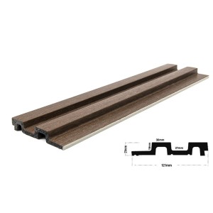 PS PANEL RESIDENCE 08 ΜΕ 3D ΠΗΧΑΚΙΑ 21/122 mm DARK BROWN OAK
