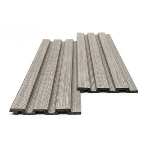 PS PANEL ΜΕ 3D ΠΗΧΑΚΙΑ 02 PIANO (ΜΟΝΟΧΡΩΜΟ ΓΚΡΙ) 12/122/2900mm GREY
