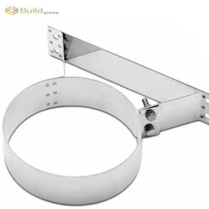 Στήριγμα καμινάδας ΒΤ inox Φ180