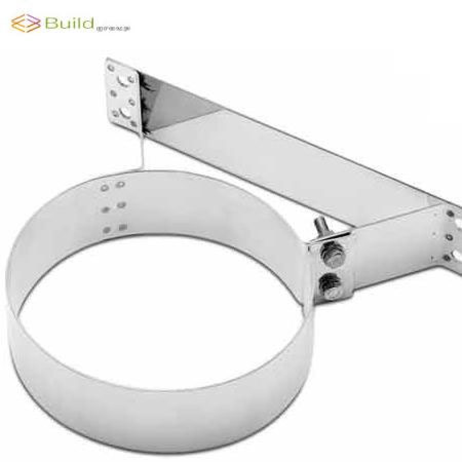 Στήριγμα καμινάδας ΒΤ inox Φ200