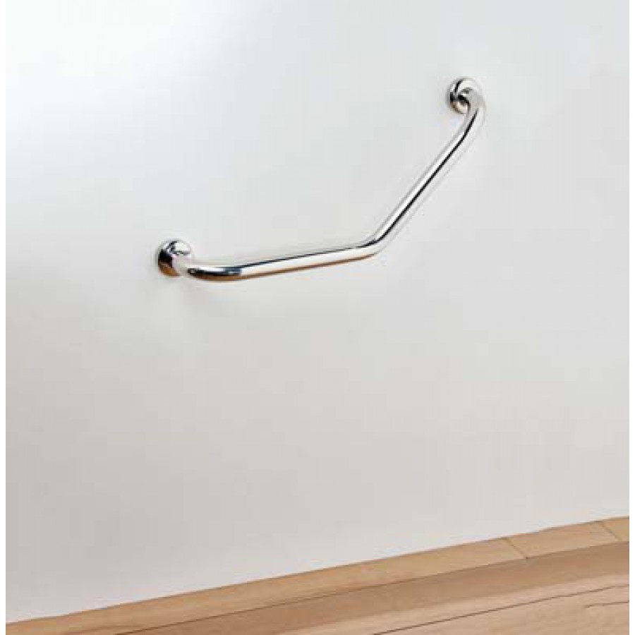 AMEA ΜΠΑΡΑ ΣΤΗΡΙΞΗΣ ΓΩΝΙΑΚΗ 60cm INOX ΧΡΩΜΕ