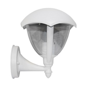ΦΑΝΑΡΙ ΑΛΟΥΜΙΝΙΟΥ ΕΠΙΤΟΙΧΟ ΝΤΟΥΙ E27 IP44 ΛΕΥΚΟ