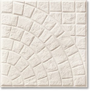 Πλάκα πεζοδρομίου 40x40 Κύκλος Ανάγλυφος 