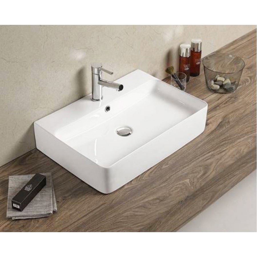 Νιπτήρας Μπάνιου New Strata 50 Επικαθήμενος / Επιτοίχιος Κρεμαστός