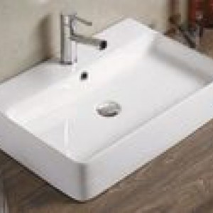 Νιπτήρας ΕΛΕΥΘ. ΤΟΠΟΘΕΤΗΣΗΣ 60.5×41.5×13 STRATA Λευκός