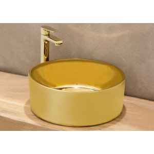 Νιπτήρας ΕΛΕΥΘ. ΤΟΠΟΘΕΤΗΣΗΣ Ø40.5 STYLE Χρυσός