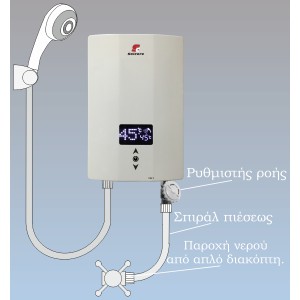 SOLCORE NK2T Ταχυθερμαντήρας Nερού 7.5kW (inverter)