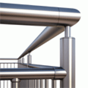 ΣΥΣΤΗΜΑ ΟΡΙΖΟΝΤΙΑΣ & ΚΑΘΕΤΗΣ ΣΤΗΡΙΞΗΣ PROFIL ALUM - INOX