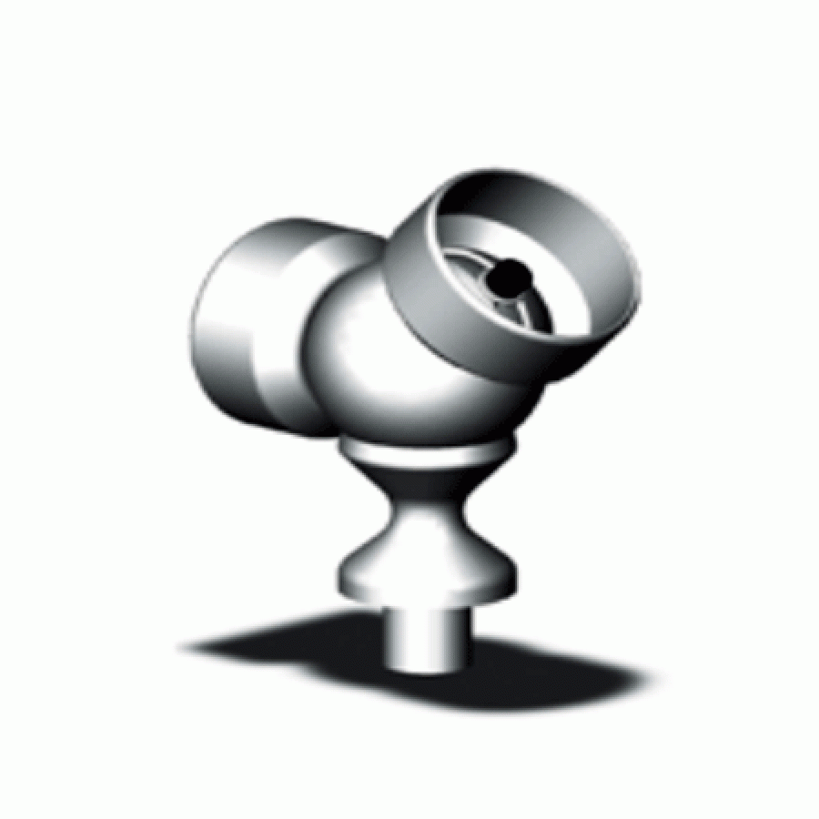 Γωνιακή ρυθμιζόμενη Ταφ Γωνία Φ 50